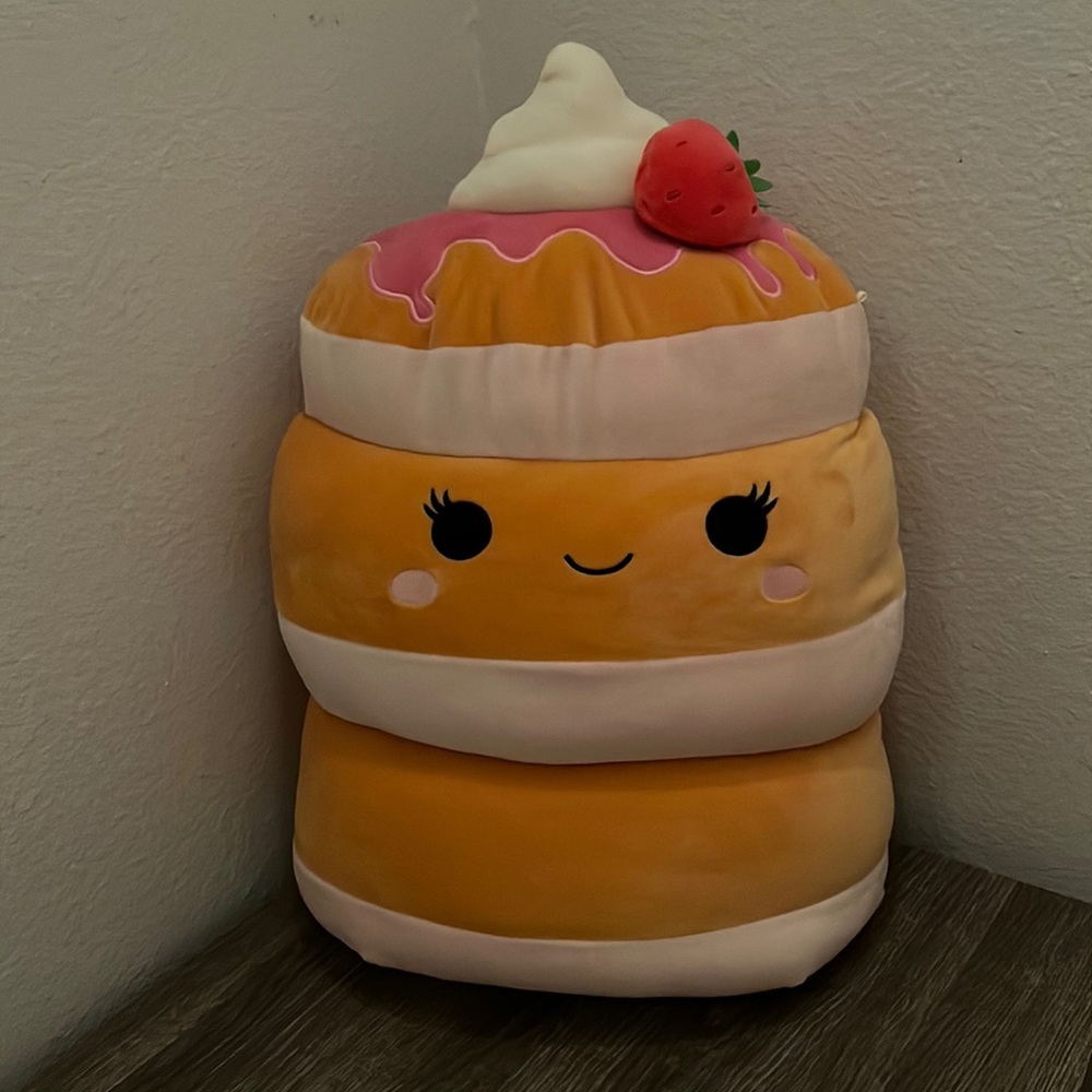 Strawberry pancake squishmallow